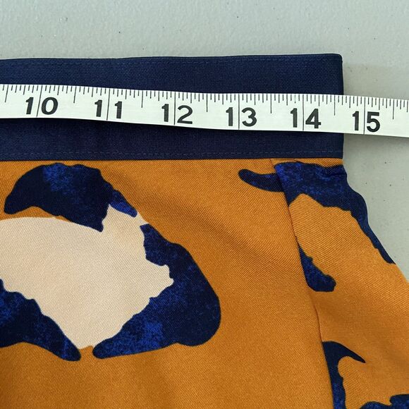 Leopard Print Skirt Size 10 PHILLIP LIM 3.1 for Target Multi-Color Circle Orange - Picture 10 of 12